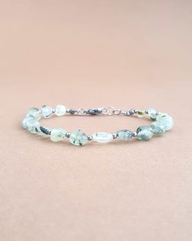 pulseira yuki prehnite