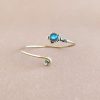 pulseira oromo pedra labradorite